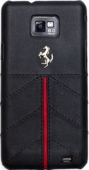 Чехол для Samsung Galaxy S2 Ferrari California Collection Hard Black (FECFGS2B)