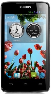 Philips W732 Xenium Dual Sim Black Grey