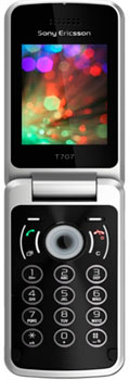 Sony Ericsson T707 Mysterious Black