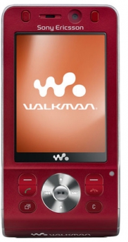 Sony Ericsson W910i Hearty Red