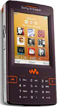 Sony Ericsson W950i Mystic Purple