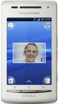 Sony Ericsson X8 White Silver