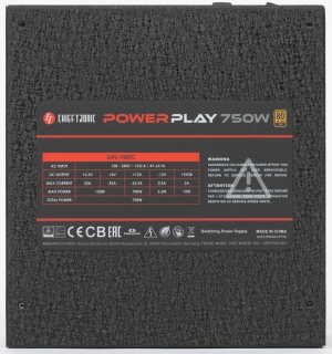 ATX 750W Chieftec POWER PLAY GPU-750FC