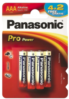 Panasonic PRO Power AAA LR03XEG/6B2F